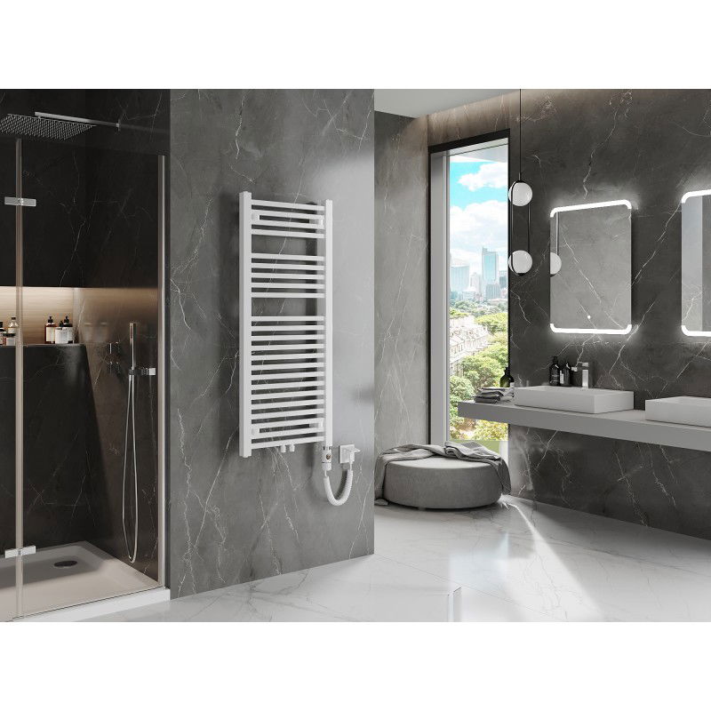 Mexen Pluton radiator electric 1200 x 500 mm, 600 W, alb - W106-1200-500-2600-20