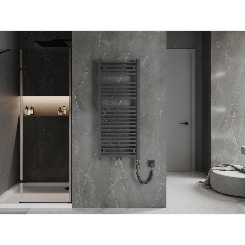 Mexen Pluton radiator electric 1200 x 500 mm, 600 W, antracit - W106-1200-500-2600-66