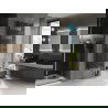 Mexen Pluton elektromos radiátor 1700 x 600 mm, 900 W, fekete - W106-1700-600-2900-70