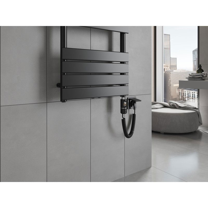 Mexen Ceres elektromos radiátor 1200 x 500 mm, 600 W, fekete - W111-1200-500-2600-70