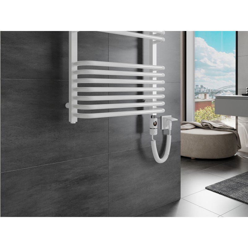 Mexen Apollo elektromos radiátor 1210 x 550 mm, 600 W, fehér - W117-1210-550-2600-20