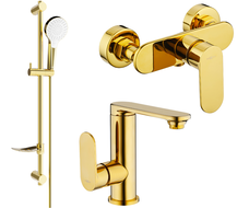 Mexen Milo DF05 set duș, auriu - 713054DF05-50