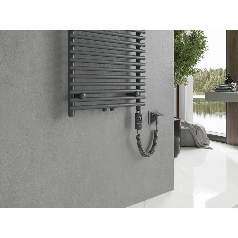 Mexen Sol elektromos radiátor 1200 x 500 mm, 600 W, antracit - W125-1200-500-2600-66