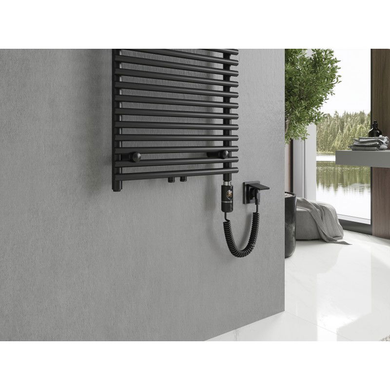 Mexen Sol radiator electric 1200 x 500 mm, 600 W, negru - W125-1200-500-2600-70