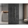 Mexen Mars elektromos radiátor 1200 x 400 mm, 300 W, króm - W110-1200-400-2300-01