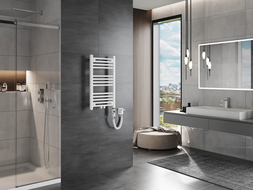 Radiator electric Mexen Mars 700 x 400 mm, 300 W, alb - W110-0700-400-2300-20