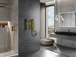 Mexen Mars radiator electric 500 x 400 mm, 300 W, auriu - W110-0500-400-2300-50