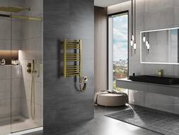 Mexen Mars radiator electric 700 x 400 mm, 300 W, auriu - W110-0700-400-2300-50