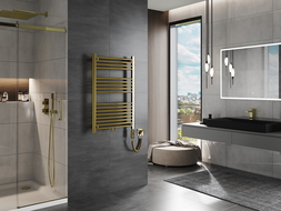 Mexen Mars radiator electric 900 x 600 mm, 300 W, auriu - W110-0900-600-2300-50