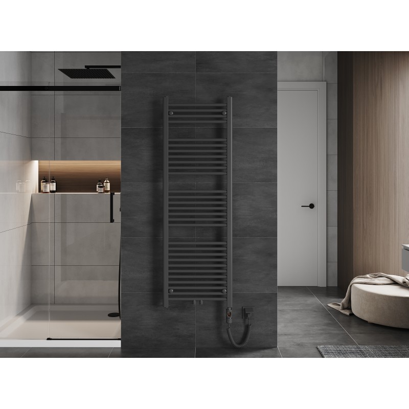 Mexen Mars radiator electric 1500 x 500 mm, 600 W, antracit - W110-1500-500-2600-66