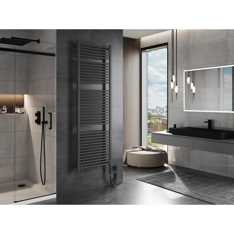 Mexen Mars elektromos radiátor 1800 x 600 mm, 900 W, antracit - W110-1800-600-2900-66