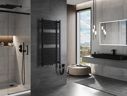 Mexen Mars radiator electric 1200 x 600 mm, 600 W, negru - W110-1200-600-2600-70