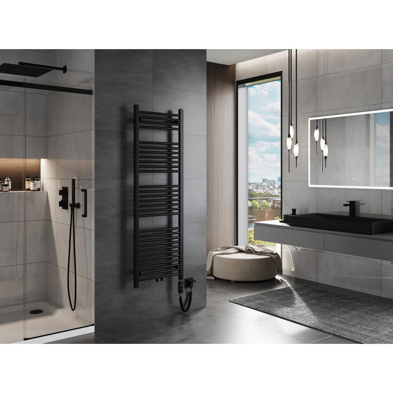 Mexen Mars radiator electric 1500 x 500 mm, 600 W, negru - W110-1500-500-2600-70