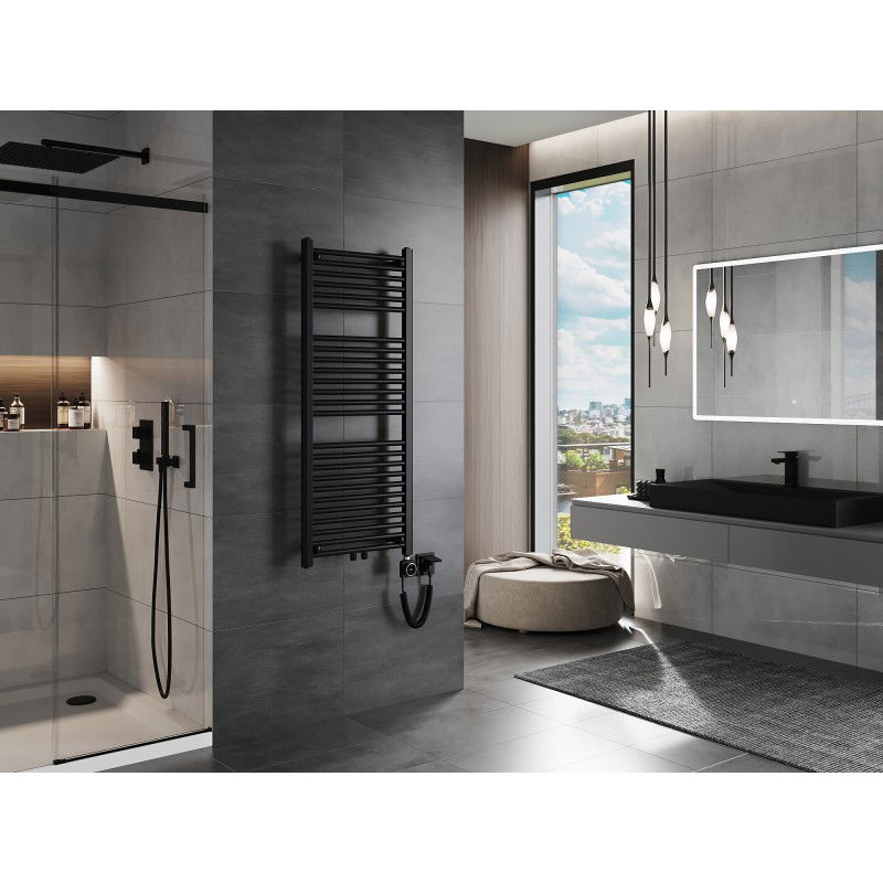 Mexen Mars radiator electric 1200 x 500 mm, 500 W, negru - W110-1200-500-6500-70