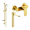 Mexen Milo DF05 set de duș, Aurie - 71314DF05-50