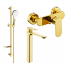 Mexen Milo DF05 set de duș, auriu - 71314DF05-50