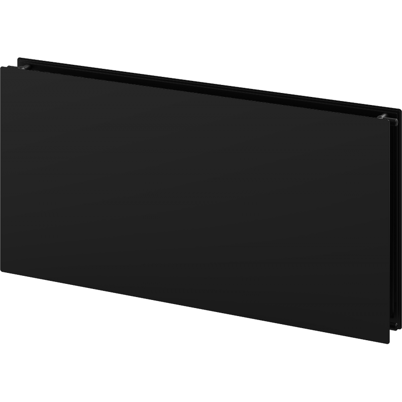 Mexen CHF20 Hygiene Flat radiátor 500 x 1600 mm, oldalra csatlakozás, 1380 W, fekete - W420HF-050-160-70