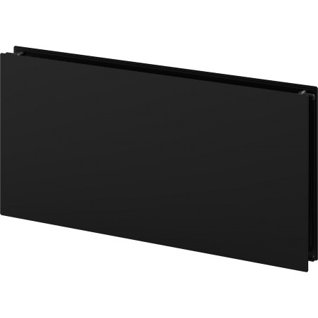 Mexen CHF20 Hygiene Flat radiátor 500 x 1600 mm, oldalra csatlakozás, 1380 W, fekete - W420HF-050-160-70