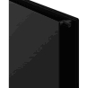 Mexen CHF20 Hygienă Plană radiator plăcit 600 x 1400 mm, conectare laterală, 1405 W, negru - W420HF-060-140-70