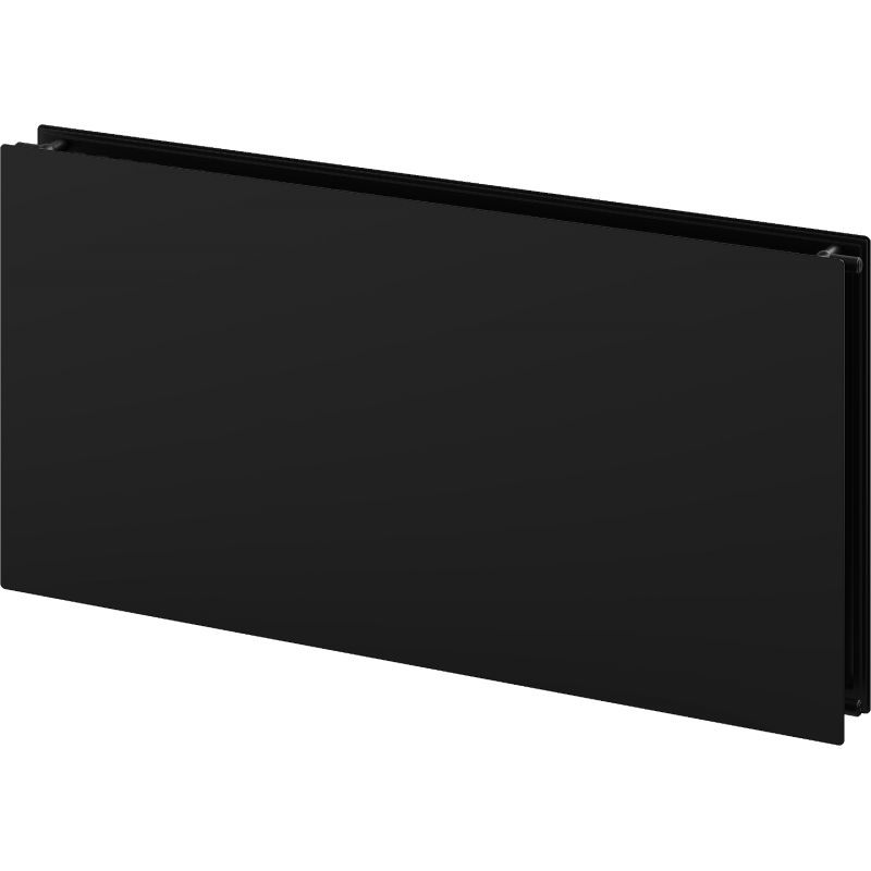 Mexen CHF20 Hygiene Flat lapos radiátor 900 x 400 mm, oldalsó csatlakozás, 559 W, fekete - W420HF-090-040-70