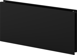Mexen CHF20 Hygiene Flat lapradiátor 900 x 1200 mm, oldalsó csatlakozás, 1678 W, fekete - W420HF-090-120-70