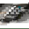 Mexen Helios elektromos radiátor 800 x 500 mm, 300 W, króm - W103-0800-500-2300-01