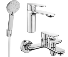 Mexen Milo R40 kád szett, króm - 71303R40-00