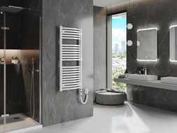 Mexen Helios elektromos fűtőtest 1200 x 500 mm, 600 W, fehér - W103-1200-500-2600-20