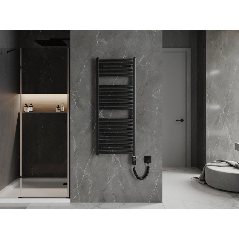 Mexen Helios radiator electric 1200 x 500 mm, 600 W, negru - W103-1200-500-2600-70