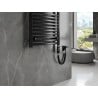 Mexen Helios elektromos radiátor 1200 x 500 mm, 600 W, fekete - W103-1200-500-2600-70