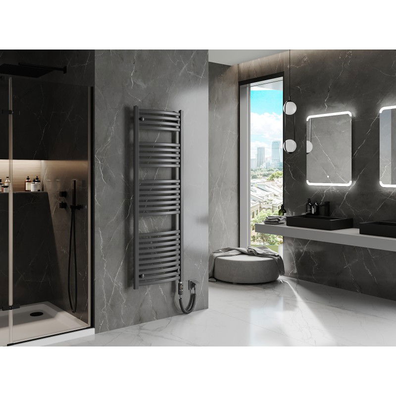 Mexen Helios radiator electric 1500 x 500 mm, 900 W, antracit - W103-1500-500-2900-66