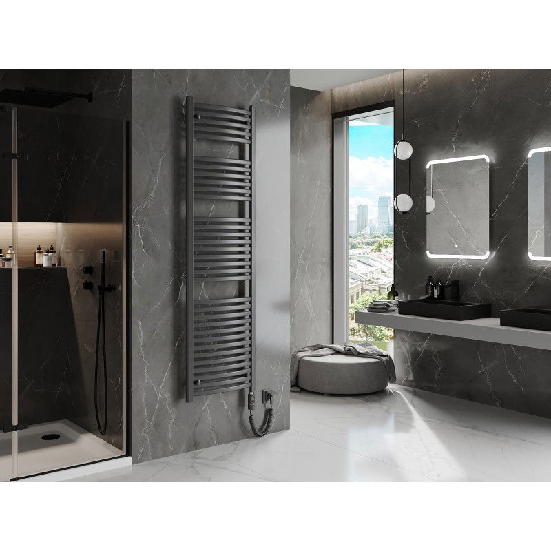 Mexen Helios radiator electric 1800 x 500 mm, 900 W, antracit - W103-1800-500-2900-66