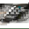 Mexen Helios elektromos radiátor 1800 x 600 mm, 900 W, fehér - W103-1800-600-2900-20
