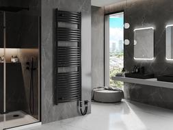 Mexen Helios radiator electric 1800 x 600 mm, 900 W, negru - W103-1800-600-2900-70