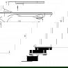 Mexen Milo R05 set cadă, Crom - 71303R05-00
