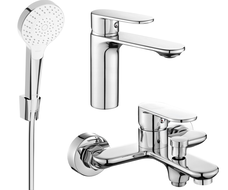 Mexen Milo R05 fürdőkád szett, króm - 71303R05-00