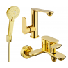 Mexen Milo Set de baie R40, auriu - 713053R40-50
