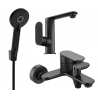 Mexen Milo R40 set pentru cadă, negru - 713053R40-70