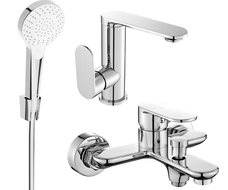 Mexen Milo R05 fürdőkád készlet, króm - 713053R05-00