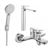 Mexen Milo Set de cadă R40, crom - 71313R40-00