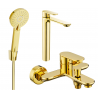 Mexen Milo R40 set cadă, Aurie - 71313R40-50
