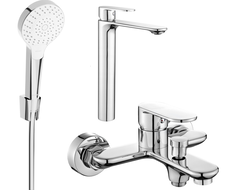 Mexen Milo R05 kád szett, króm - 71313R05-00