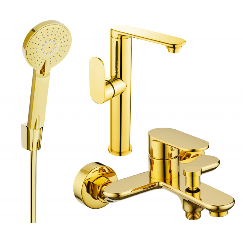 Mexen Milo Set cadă R40, auriu - 713153R40-50