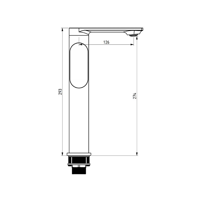 Mexen Milo R40 fürdőkád készlet, fekete - 713153R40-70