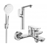 Mexen Milo R05 kád csaptelep szett, króm - 713153R05-00