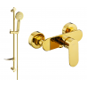 Mexen Milo DF40 baterie de duș cu set de duș, auriu - 7134R40-50