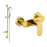 Mexen Milo DF05 baterie de duș cu set de duș, auriu - 7134R05-50