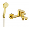 Mexen Milo R40 robinet pentru cadă cu set de duș, auriu - 7133R40-50