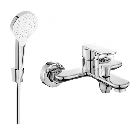 Mexen Milo R05 baterie de cadă cu set de duș, crom - 7133R05-00