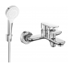 Mexen Milo R05 baterie de baie cu set de duș, crom - 7133R05-00